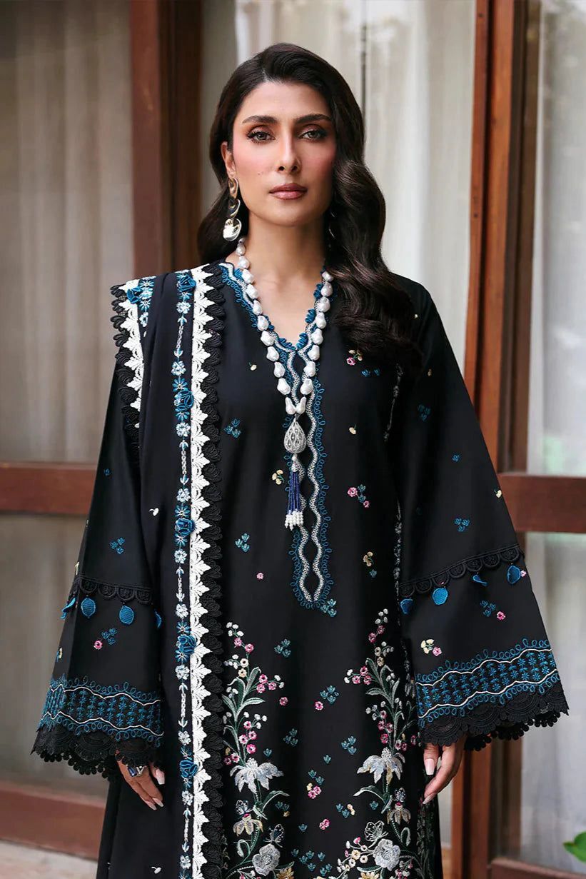 Zarqaaa Hazel 5076 Luxury Embroidered Lawn Suit - Image 2