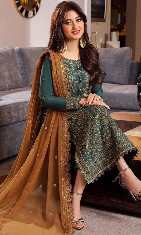 Zarqaaa Asim Jofa 4176 Luxury Lawn Suit - Image 5